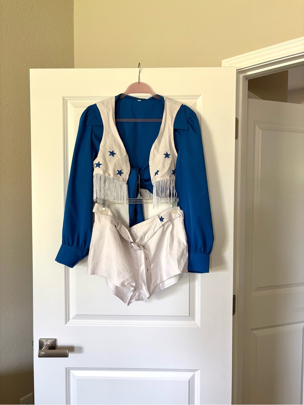 Dallas Cowboys Cheerleader Halloween Costume Size XL